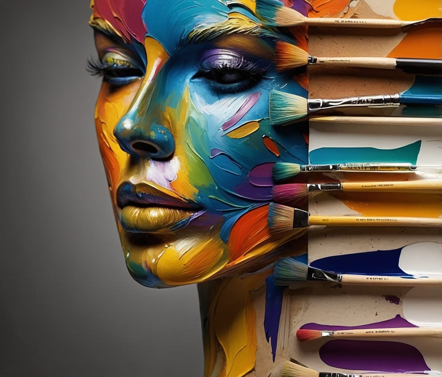 Universo de arte creativo.